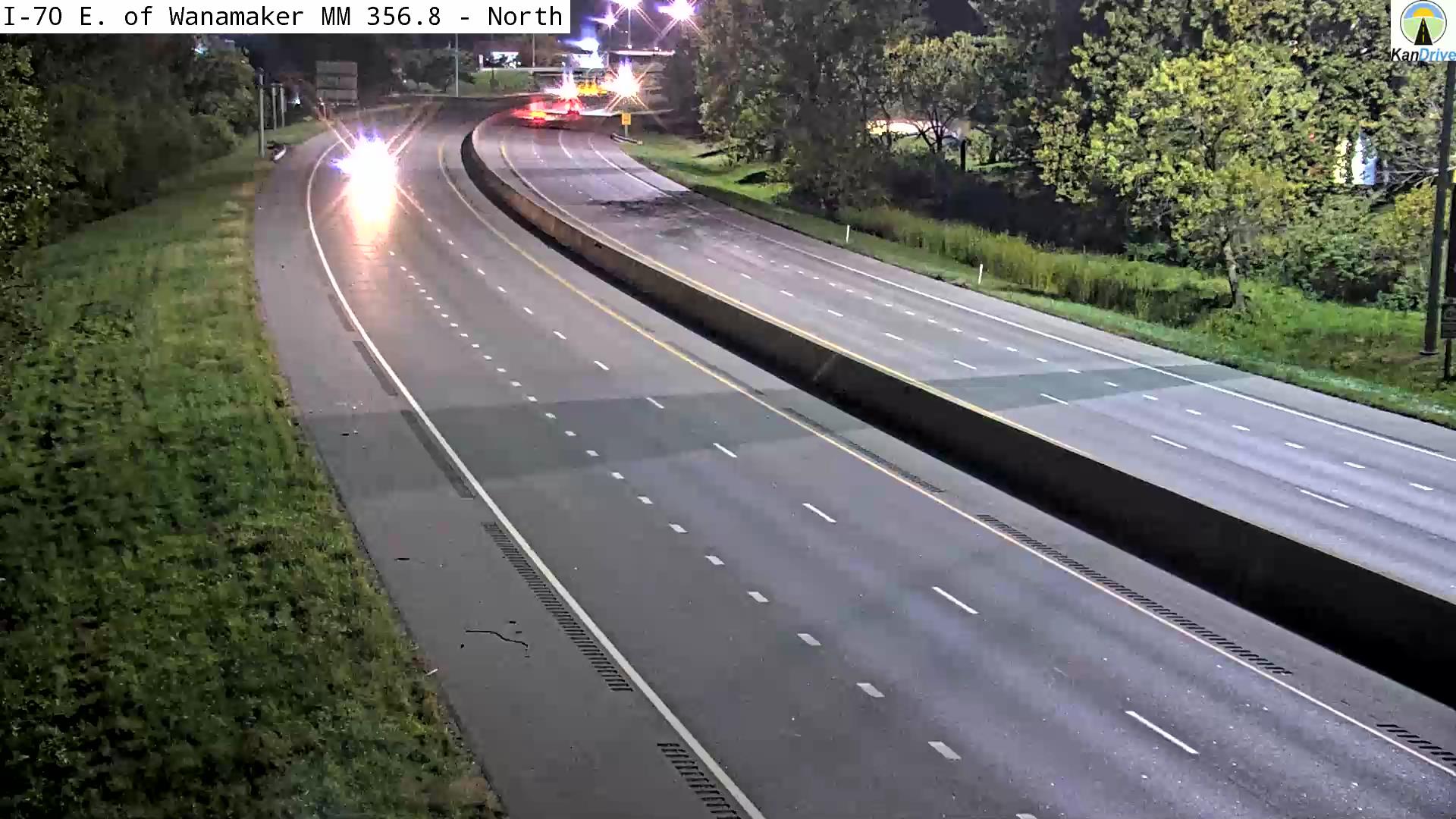 I-70 E. of Wanamaker MM 356.8